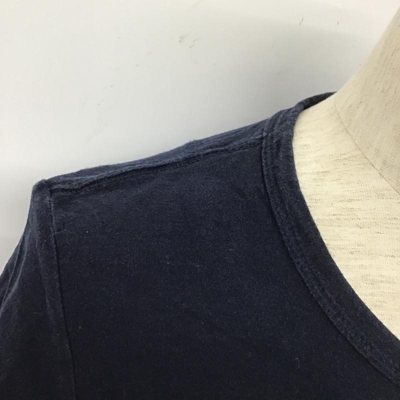 ポールスミスジーンズ Paul Smith JEANS トレーナー 半袖 半袖カットソー 無地Tシャツ クルーネックカットソー S 無地 紺 / ネイビー / メンズ USED 古着 中古 10105118