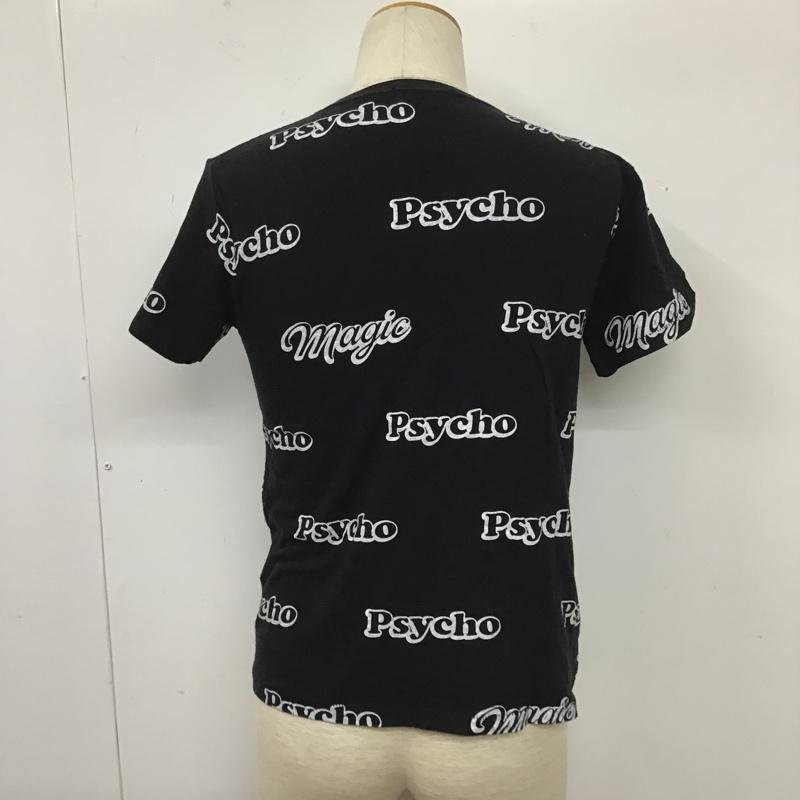 ポールスミス Paul Smith カットソー 半袖 半袖カットソー プリントTシャツ クルーネックカットソー S プリント 黒 / ブラック / メンズ USED 古着 中古 10105119