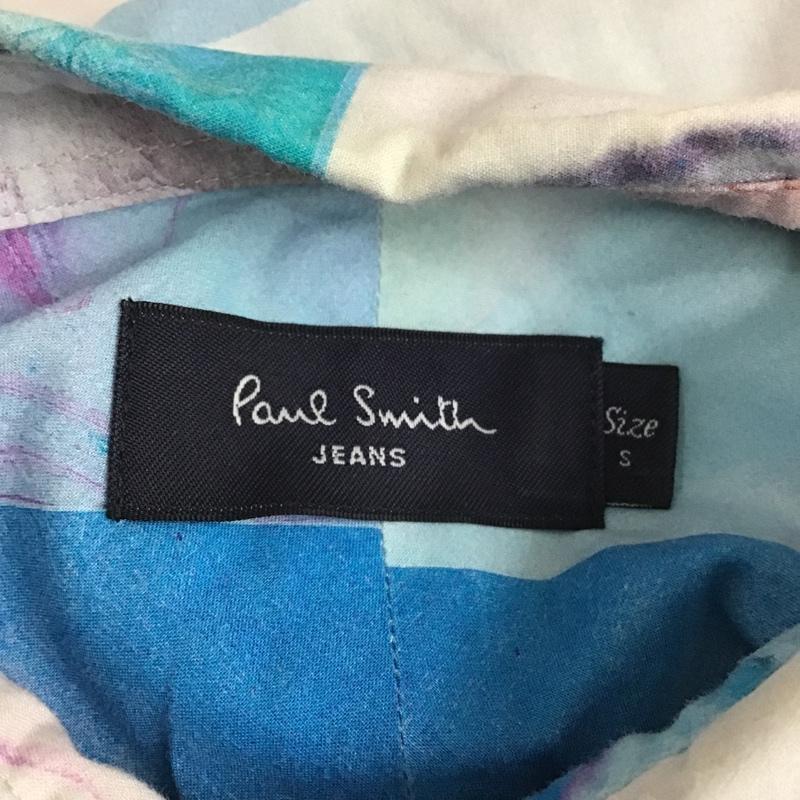 ポールスミスジーンズ Paul Smith JEANS シャツ、ブラウス 半袖 半袖シャツ カラーシャツ 半袖カットソー チェックシャツ S 総柄 マルチカラー / マルチカラー / メンズ USED 古着 中古 10105120
