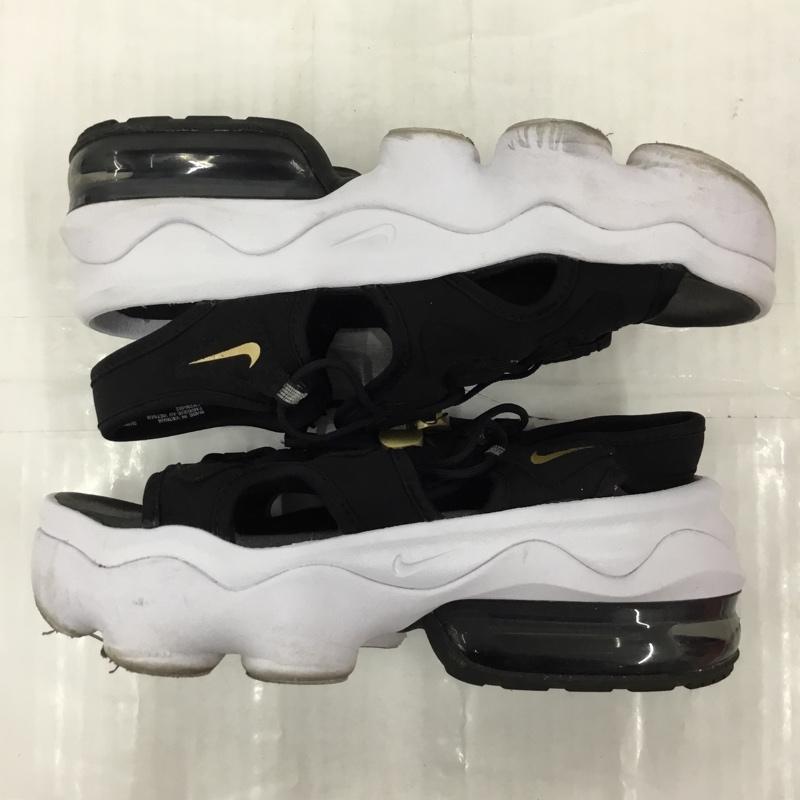 ナイキ NIKE サンダル サンダル CI8798-002 WMNS AIR MAX KOKO SANDAL 24cm 箱有 24.0cm ワンポイント 黒 / ブラック / X 白 / ホワイト / レディース USED 古着 中古 10105128
