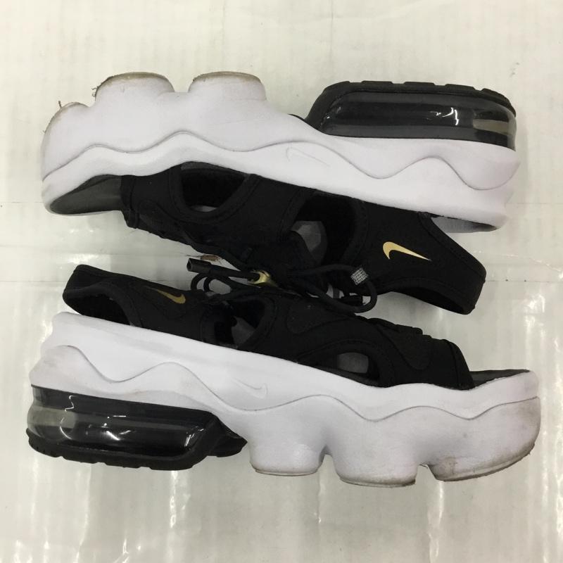 ナイキ NIKE サンダル サンダル CI8798-002 WMNS AIR MAX KOKO SANDAL 24cm 箱有 24.0cm ワンポイント 黒 / ブラック / X 白 / ホワイト / レディース USED 古着 中古 10105128