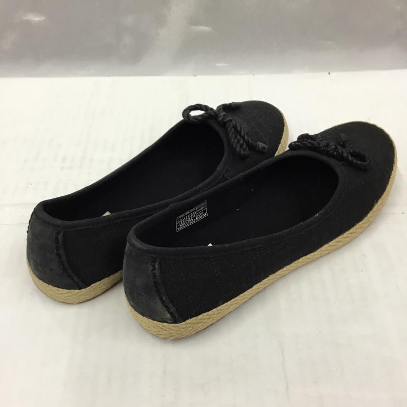 アグ UGG パンプス パンプス 1008397 SYLESTE スリッポン 24cm 箱有 24.0cm 無地 黒 / ブラック / X ベージュ / ベージュ / レディース USED 古着 中古 10105132