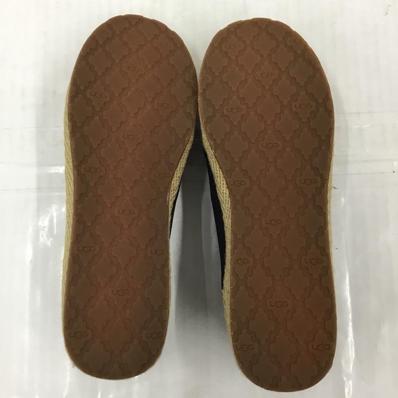 アグ UGG パンプス パンプス 1008397 SYLESTE スリッポン 24cm 箱有 24.0cm 無地 黒 / ブラック / X ベージュ / ベージュ / レディース USED 古着 中古 10105132