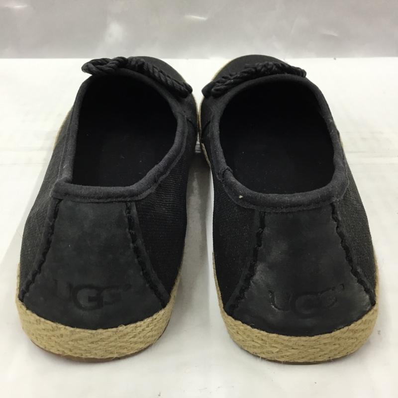 アグ UGG パンプス パンプス 1008397 SYLESTE スリッポン 24cm 箱有 24.0cm 無地 黒 / ブラック / X ベージュ / ベージュ / レディース USED 古着 中古 10105132