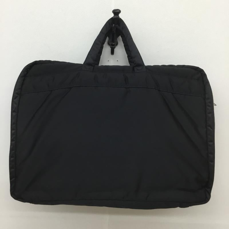 ポーター PORTER ブリーフケース、書類かばん ブリーフケース、書類かばん TANKER 2WAY BRIEFCASE ロゴ、文字 黒 / ブラック / メンズ USED 古着 中古 10105156