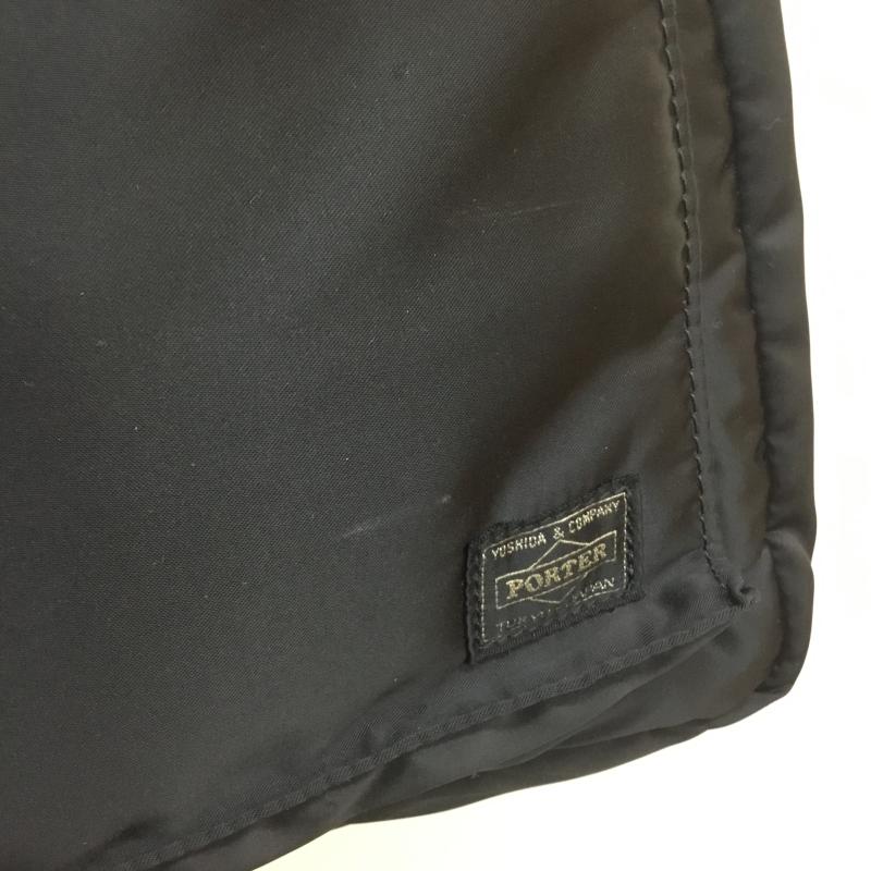 ポーター PORTER ブリーフケース、書類かばん ブリーフケース、書類かばん TANKER 2WAY BRIEFCASE ロゴ、文字 黒 / ブラック / メンズ USED 古着 中古 10105156