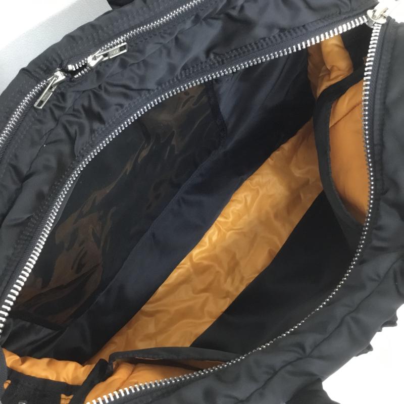 ポーター PORTER ブリーフケース、書類かばん ブリーフケース、書類かばん TANKER 2WAY BRIEFCASE ロゴ、文字 黒 / ブラック / メンズ USED 古着 中古 10105156
