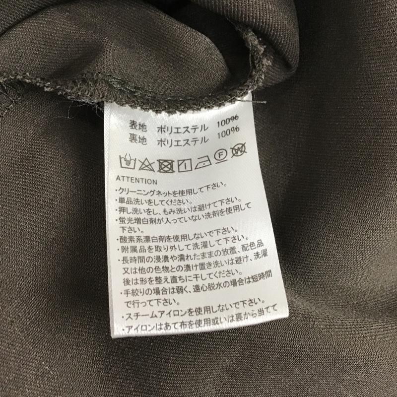 エミプラス emi+ ワンピース ロングスカート キャミソールロングワンピース フレアスカートワンピース 無地 茶 / ブラウン / レディース USED 古着 中古 10105174