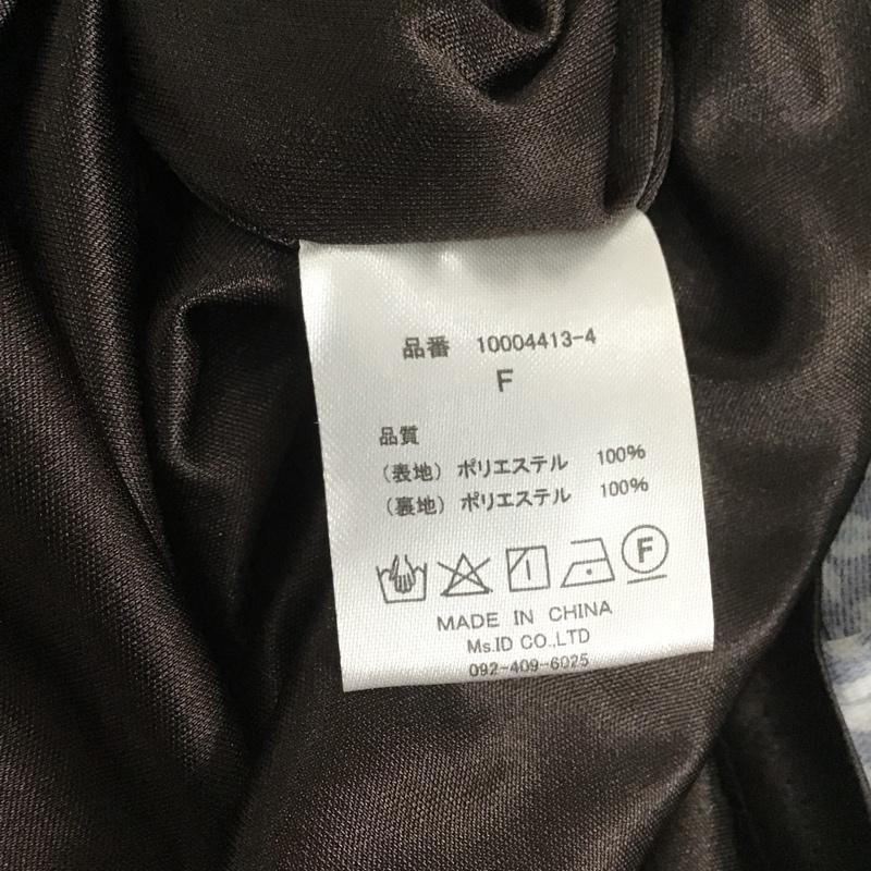 セレクトモカ select MOCA ワンピース ロングスカート 長袖シャツワンピース ロングワンピース ノーカラーシャツワンピース FREE 総柄 マルチカラー / マルチカラー / レディース USED 古着 中古 10105181