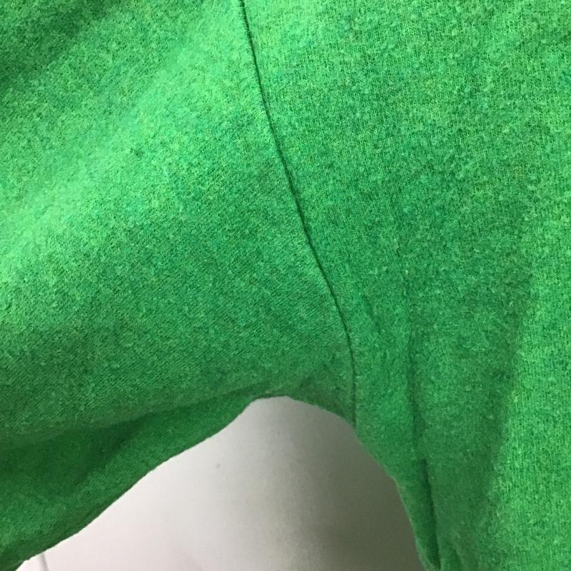 ニコアンド niko and... カットソー 長袖 長袖カットソー クルーネックカットソー 裏起毛 ストレッチ 3 無地 緑 / グリーン /  レディース USED 古着 中古 10105188