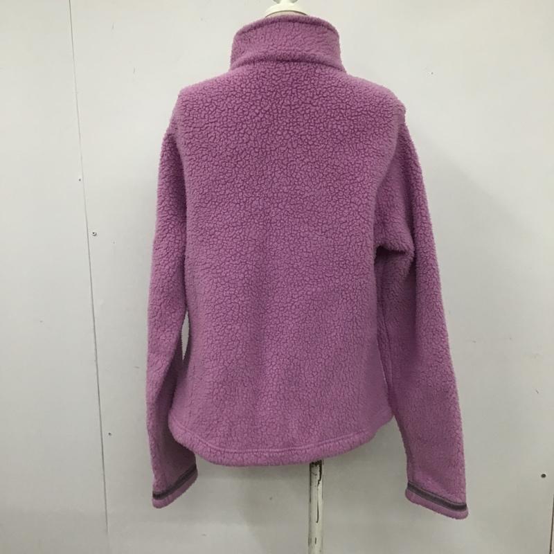エルエルビーン L.L.Bean ジャケット、上着 ジャンパー、ブルゾン ジップアップジャケット フリースジャケット アウター 無地 桃 / ピンク / レディース USED 古着 中古 10105190