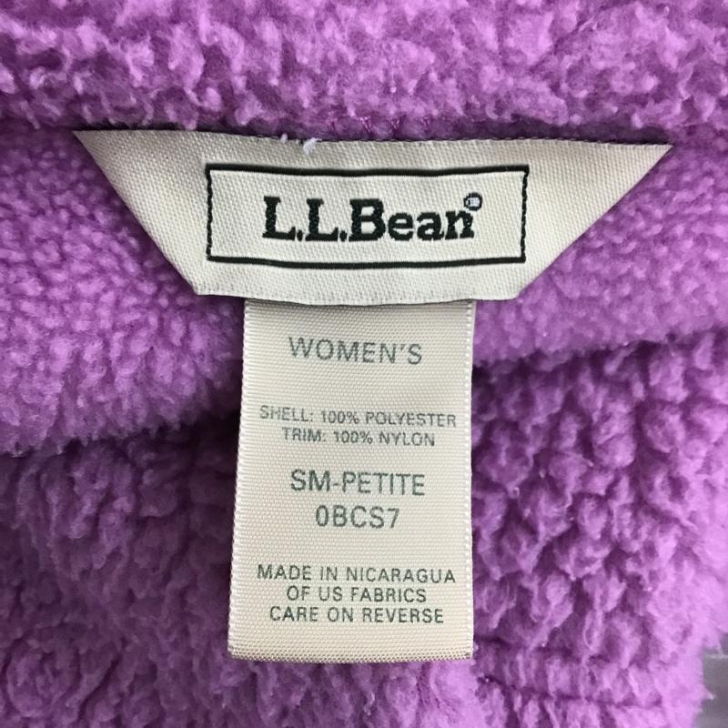 エルエルビーン L.L.Bean ジャケット、上着 ジャンパー、ブルゾン ジップアップジャケット フリースジャケット アウター 無地 桃 / ピンク / レディース USED 古着 中古 10105190