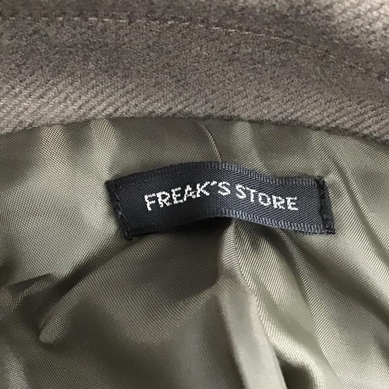 フリークスストア FREAK'S STORE ジャケット、上着 ジャンパー、ブルゾン F21-LMG-01 カラーロングコート アウター カジュアルジャケット FREE 無地 茶 / ブラウン / レディース USED 古着 中古 10105191