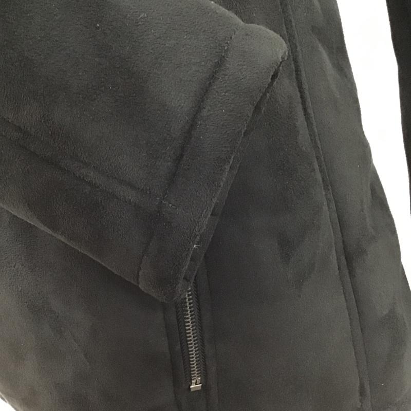 バナナリパブリック BANANA REPUBLIC ジャケット、上着 ジャンパー、ブルゾン ジップアップジャケット ノーカラージャケット アウター S 無地 黒 / ブラック / レディース USED 古着 中古 10105199