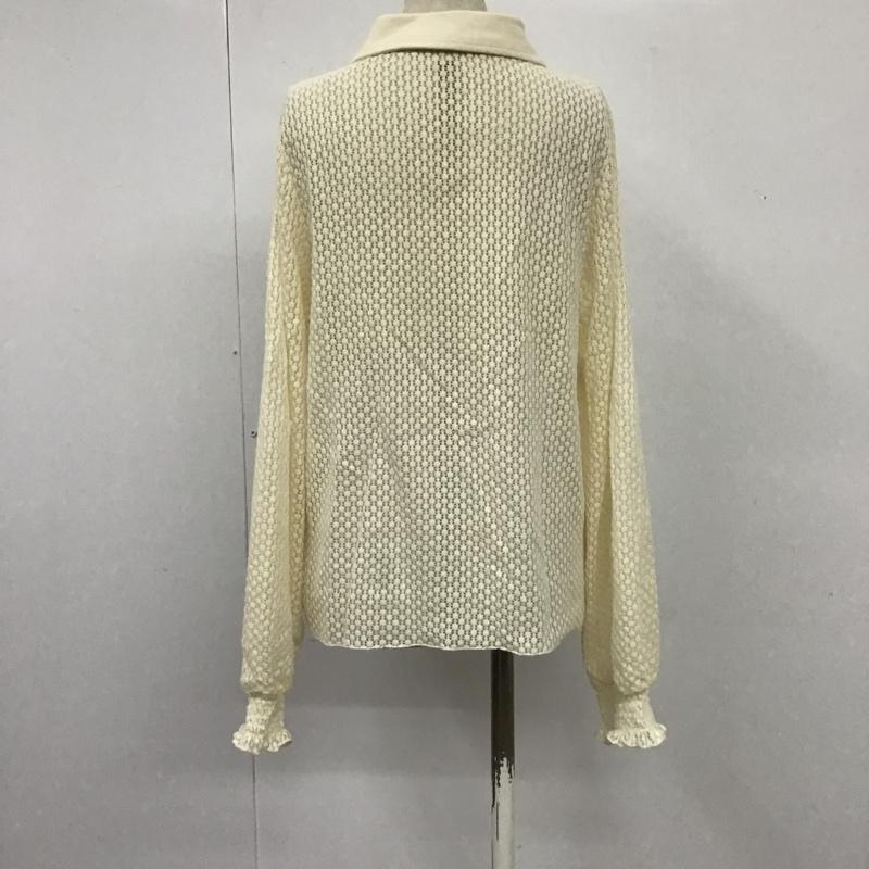 フリークスストア FREAK'S STORE シャツ、ブラウス 長袖 長袖シャツ カラーシャツ カジュアルシャツ ショート丈 FREE 無地 白 / ホワイト / レディース USED 古着 中古 10105203