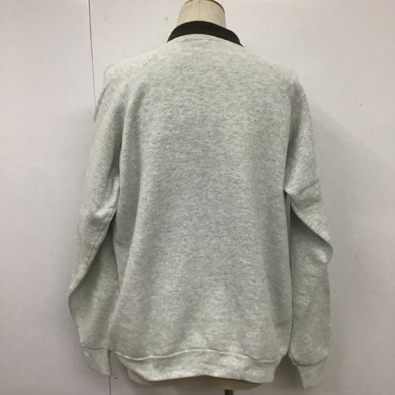 フルーツオブザルーム FRUIT OF THE LOOM トレーナー 長袖 長袖トレーナー プリントトレーナー 長袖スウェット 古着 XXL プリント 灰 / グレー / メンズ USED 古着 中古 10105211