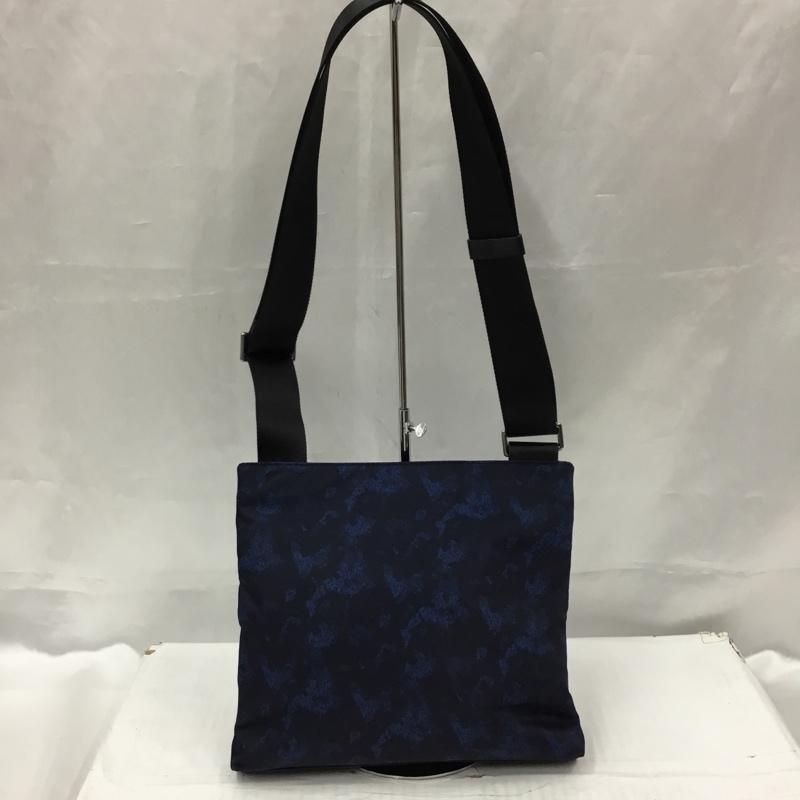 マイケルコース MICHAEL KORS ショルダーバッグ ショルダーバッグ ロゴ、文字 紺 / ネイビー / X 黒 / ブラック / メンズ USED 古着 中古 10105244