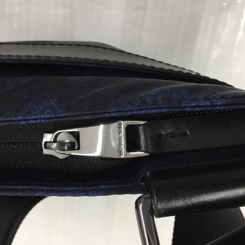 マイケルコース MICHAEL KORS ショルダーバッグ ショルダーバッグ ロゴ、文字 紺 / ネイビー / X 黒 / ブラック / メンズ USED 古着 中古 10105244