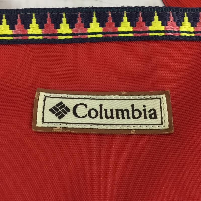 コロンビア Columbia トートバッグ トートバッグ 116 PU8976 キャムアベニュートートバッグ ロゴ、文字 赤 / レッド / X 紺 / ネイビー / メンズ USED 古着 中古 10105246