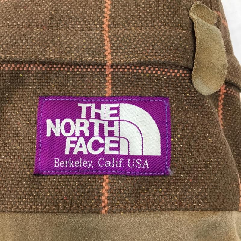 ザ ノースフェイス パープルレーベル THE NORTH FACE PURPLE LABEL リュックサック、デイパック リュックサック、デイバッグ NN7653 チェック ロゴ、文字 茶 / ブラウン / X ベージュ / ベージュ / X 橙 / オレンジ / レディース USED 古着 中古 10105247