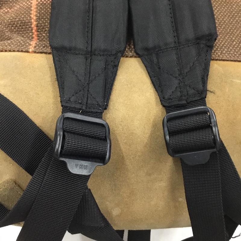 ザ ノースフェイス パープルレーベル THE NORTH FACE PURPLE LABEL リュックサック、デイパック リュックサック、デイバッグ NN7653 チェック ロゴ、文字 茶 / ブラウン / X ベージュ / ベージュ / X 橙 / オレンジ / レディース USED 古着 中古 10105247