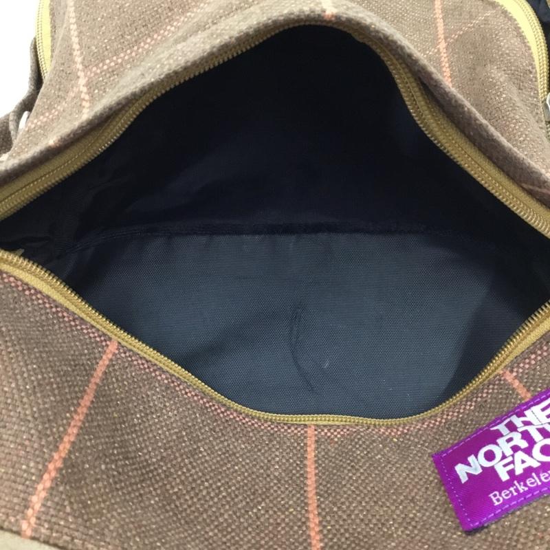 ザ ノースフェイス パープルレーベル THE NORTH FACE PURPLE LABEL リュックサック、デイパック リュックサック、デイバッグ NN7653 チェック ロゴ、文字 茶 / ブラウン / X ベージュ / ベージュ / X 橙 / オレンジ / レディース USED 古着 中古 10105247