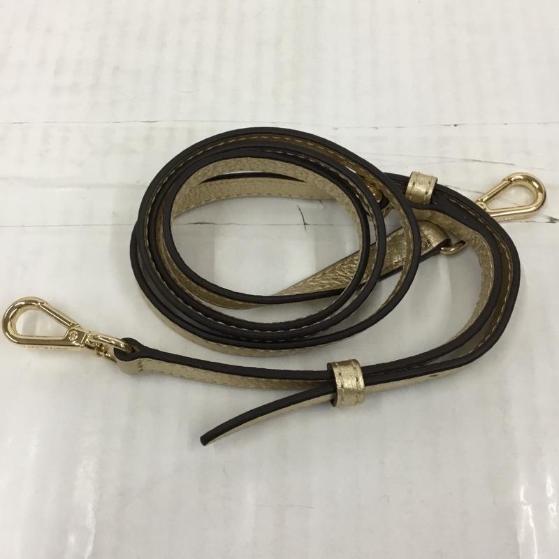 マイケルコース MICHAEL KORS ハンドバッグ ハンドバッグ 35H7GC6M8M ショルダー 2WAY ロゴ、文字 白 / ホワイト / X 金 / ゴールド / レディース USED 古着 中古 10105251