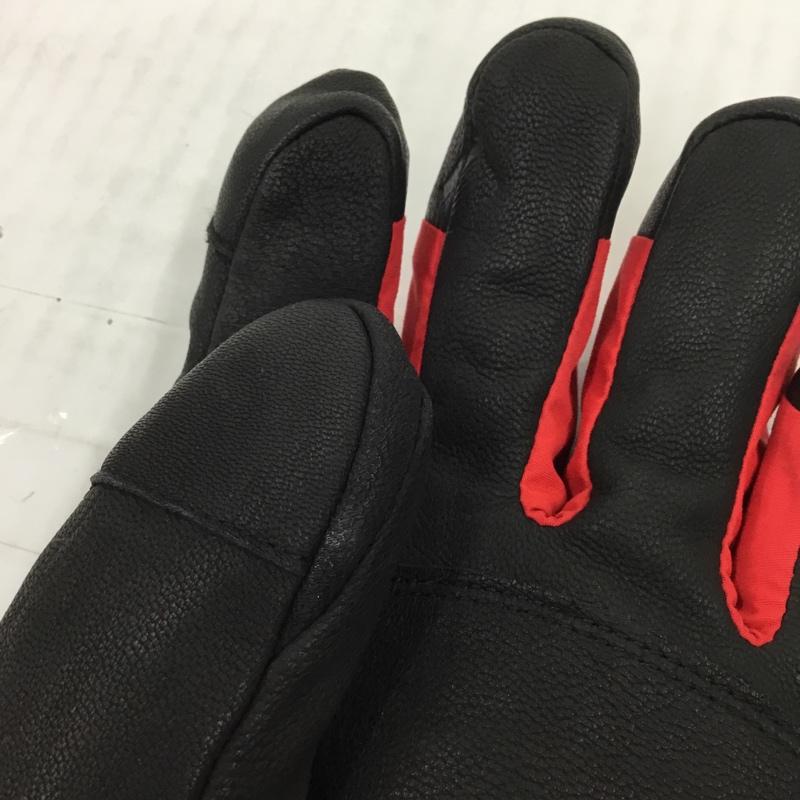 ザノースフェイス THE NORTH FACE ファッション小物 手袋 NN61505 マウンテン GTX グローブ ロゴ、文字 黒 / ブラック / X 赤 / レッド / メンズ USED 古着 中古 10105254