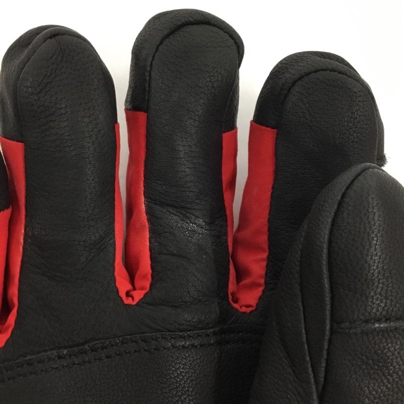 ザノースフェイス THE NORTH FACE ファッション小物 手袋 NN61505 マウンテン GTX グローブ ロゴ、文字 黒 / ブラック / X 赤 / レッド / メンズ USED 古着 中古 10105257