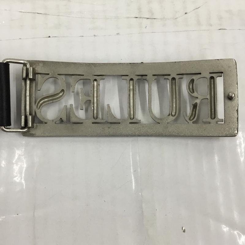 ダブルタップス WTAPS ベルト・バックル ベルト 171RCDT-AC01 スタッズベルト 箱有 ロゴ、文字 黒 / ブラック / X 銀 / シルバー / メンズ USED 古着 中古 10105284