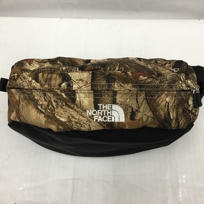 ザノースフェイス THE NORTH FACE ウエストバッグ ウエストバッグ NM72100 SWEEP ロゴ、文字 黒 / ブラック / X 茶 / ブラウン / メンズ USED 古着 中古 10105300