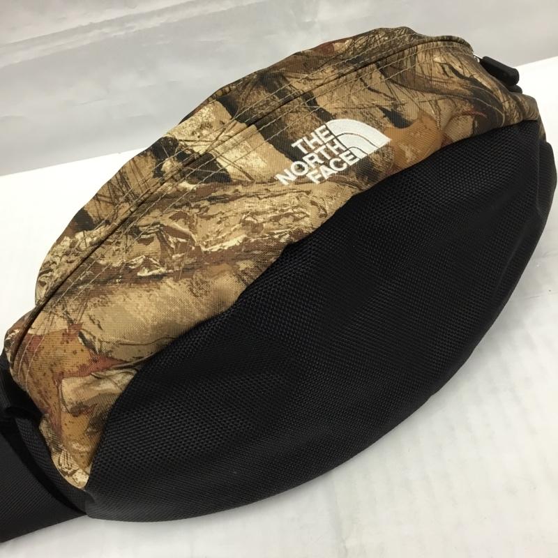 ザノースフェイス THE NORTH FACE ウエストバッグ ウエストバッグ NM72100 SWEEP ロゴ、文字 黒 / ブラック / X 茶 / ブラウン / メンズ USED 古着 中古 10105300