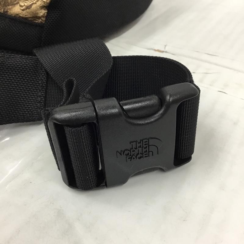 ザノースフェイス THE NORTH FACE ウエストバッグ ウエストバッグ NM72100 SWEEP ロゴ、文字 黒 / ブラック / X 茶 / ブラウン / メンズ USED 古着 中古 10105300