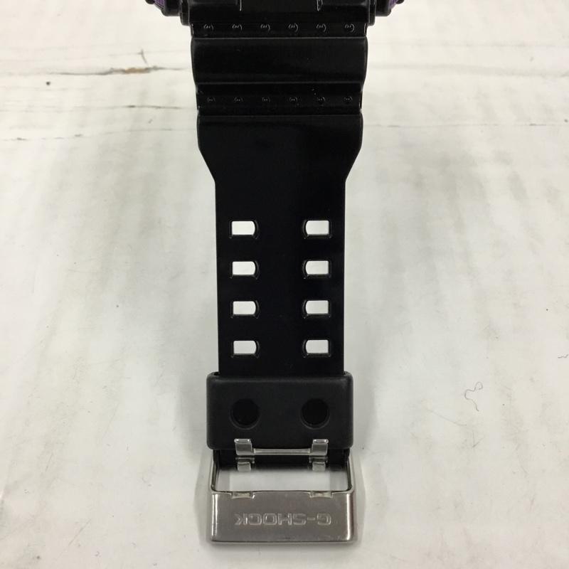 ジーショック G-SHOCK 腕時計 アナログ(クォーツ式) GA-110HC Hyper Colors ロゴ、文字 黒 / ブラック / X 紫 / パープル / X 青 / ブルー / メンズ USED 古着 中古 10105302