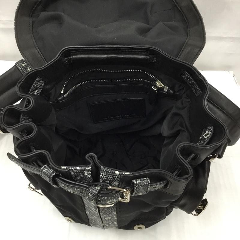 アレキサンダーワン ALEXANDER WANG リュックサック、デイパック リュックサック、デイバッグ 20B0132 ショルダーバッグ 2WAY 黒 / ブラック / レディース USED 古着 中古 10105303