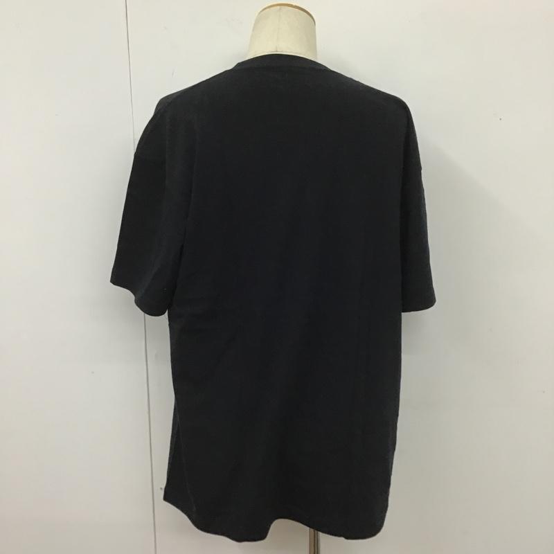 古着 USED Tシャツ 半袖 半袖カットソー プリントTシャツ クルーネックカットソー XL プリント 黒 / ブラック / メンズ USED 古着 中古 10105312
