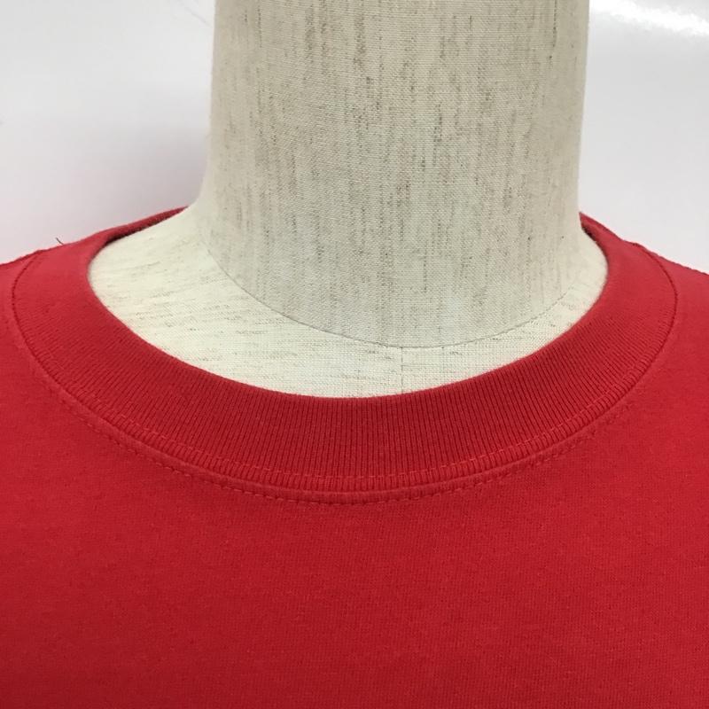 古着 USED Tシャツ 半袖 半袖カットソー プリントTシャツ クルーネックカットソー XXL プリント 赤 / レッド / メンズ USED 古着 中古 10105313