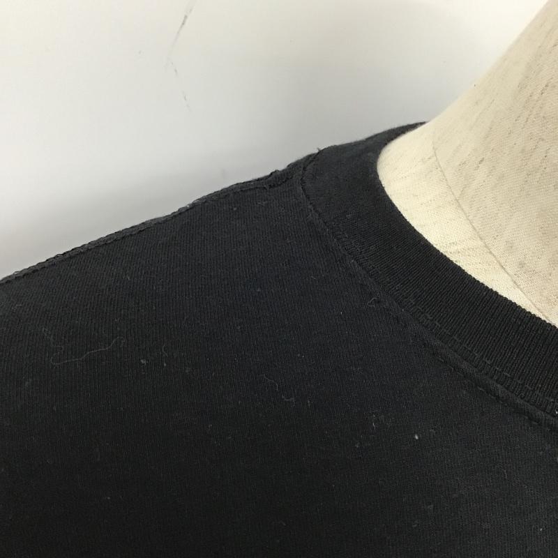 古着 USED Tシャツ 半袖 半袖カットソー プリントTシャツ クルーネックカットソー XXL プリント 黒 / ブラック / メンズ USED 古着 中古 10105314
