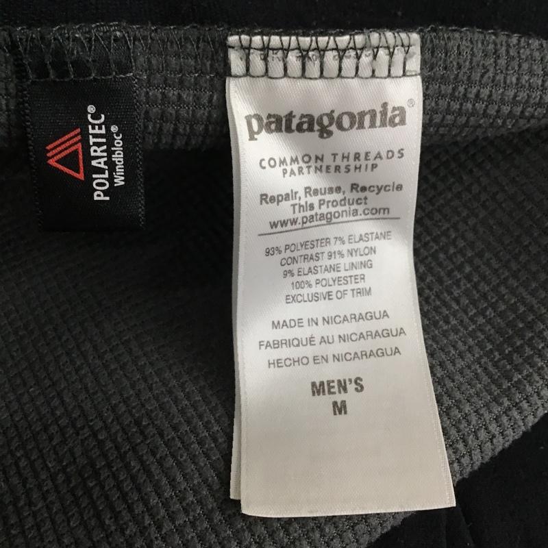 パタゴニア patagonia ジャケット、上着 ジャンパー、ブルゾン 83415FA16 マウンテンパーカー ジップアップジャケット パーカー アウター M ロゴ、文字 黒 / ブラック / X 紺 / ネイビー / メンズ USED 古着 中古 10105317