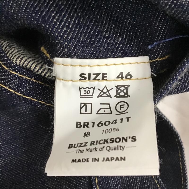 バズリクソンズ Buzz Rickson's ジャケット、上着 ジャケット、ブレザー Gジャン デニムジャケット カラージャケット アウター 46 無地 インディゴ / インディゴ / メンズ USED 古着 中古 10105333