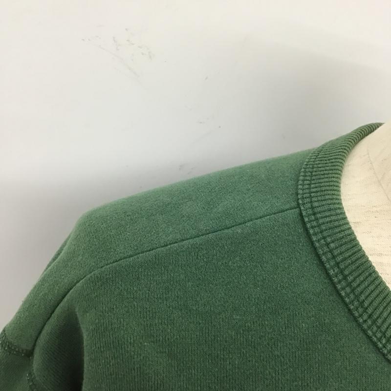 キャプテンサンタ CAPTAINSANTA トレーナー 長袖 スウェット M プリント 緑 / グリーン / メンズ USED 古着 中古 10105345