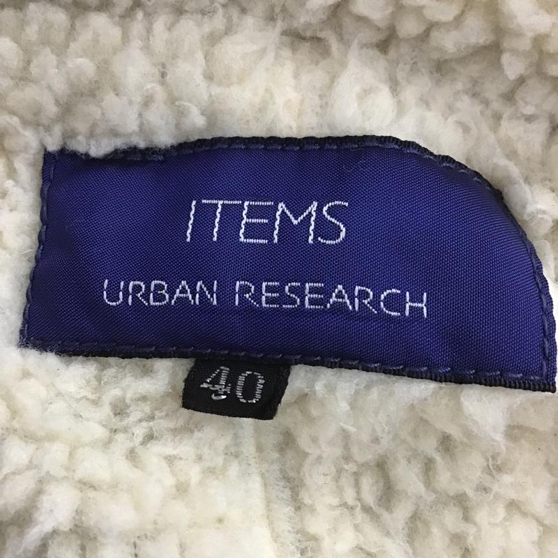 アイテムズ アーバンリサーチ ITEMS URBAN RESEARCH コート コート一般 デニムジャケット 内ボア ダッフルコート 40 無地 インディゴ / インディゴ / メンズ USED 古着 中古 10105349