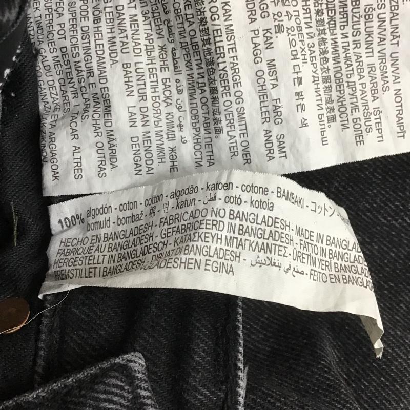 ザラ ZARA パンツ デニム、ジーンズ 26インチ 無地 黒 / ブラック / レディース USED 古着 中古 10105362
