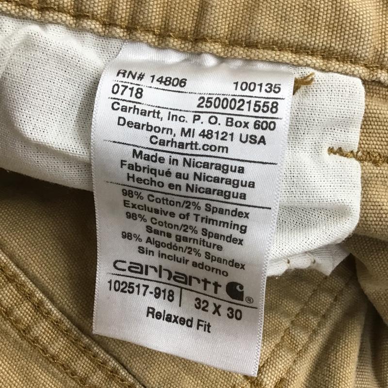 カーハート Carhartt パンツ ワークパンツ、ペインターパンツ 32インチ 無地 マルチカラー / マルチカラー / メンズ USED 古着 中古 10105369