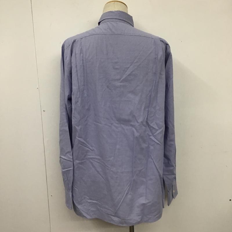 ポロラルフローレン POLO RALPH LAUREN シャツ、ブラウス 長袖 長袖シャツ チェックシャツ カラーシャツ 長袖カットソー チェック 水色 / ライトブルー / メンズ USED 古着 中古 10105376