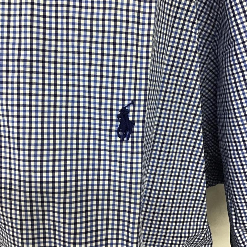 ラルフローレン RALPHLAUREN シャツ、ブラウス 半袖 半袖シャツ カラーシャツ 半袖カットソー チェックシャツ ボタンダウンシャツ チェック マルチカラー / マルチカラー / メンズ USED 古着 中古 10105379