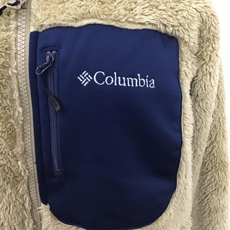 コロンビア Columbia ジャケット、上着 ジャケット、ブレザー PL0622 マウンテンズアーコーリングフルジップフリース L 無地 ベージュ / ベージュ / レディース USED 古着 中古 10105380