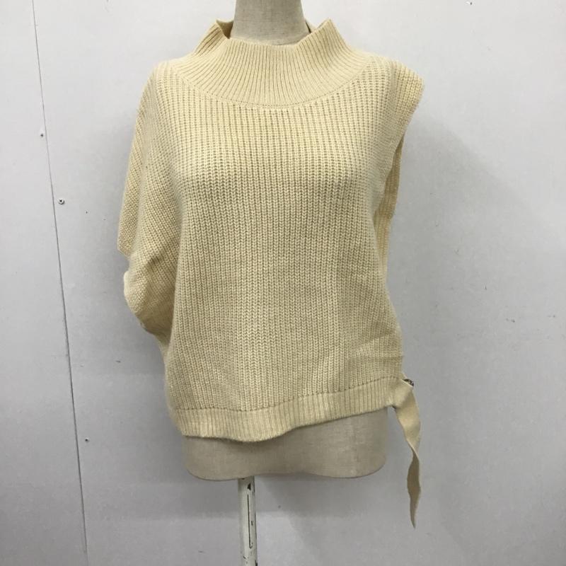 ニコアンド niko and... ベスト ベスト L 無地 アイボリー / アイボリー / レディース USED 古着 中古 10105381