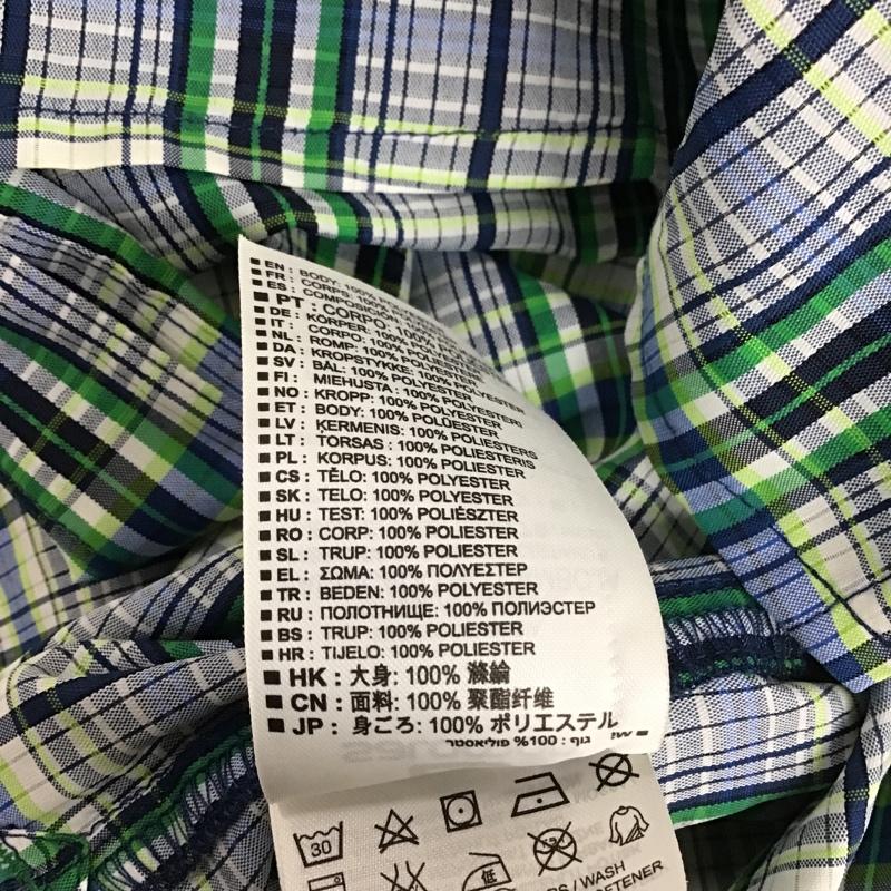 サロモン SALOMON シャツ、ブラウス 半袖 半袖シャツ カラーシャツ 半袖カットソー チェックシャツ L チェック マルチカラー / マルチカラー / メンズ USED 古着 中古 10105384