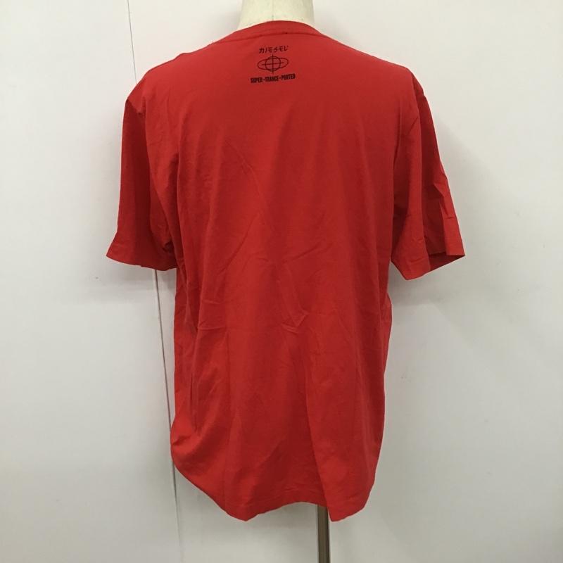 ディーゼル DIESEL Tシャツ 半袖 半袖カットソー プリントTシャツ クルーネックカットソー XL プリント 赤 / レッド / メンズ USED 古着 中古 10105389